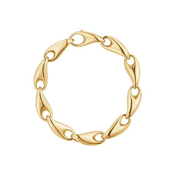 Reflect Stort Armband Guld - Georg Jensen örhängen - Snabb frakt & paketinslagning - Nordicspectra.se