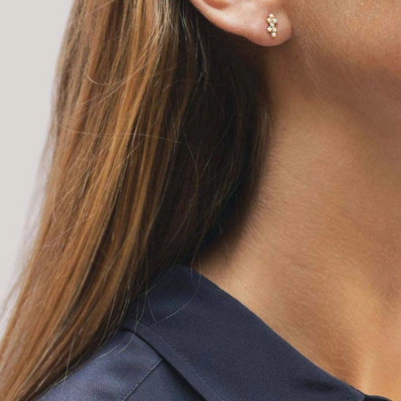 Milky Way Drop Studs Gold Drakenberg Sjölin, Schneller Versand - Nordicspectra.de