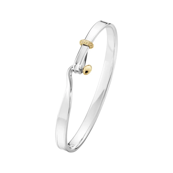 Torun Bracelet with Gold Details & Champagne Diamonds - Georg Jensen - Designschmuck mit schnellen und sicheren Lieferungen