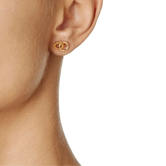 Mini Twosome Ear Gold von Efva Attling, Schneller Versand - Nordicspectra.de