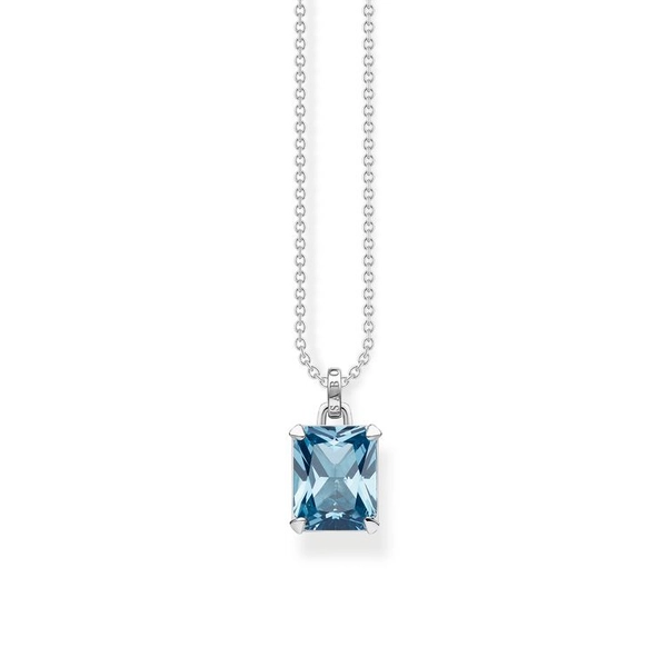 Halsband Blå Sten - Thomas Sabo berlock - Snabb frakt & paketinslagning - Nordicspectra.se
