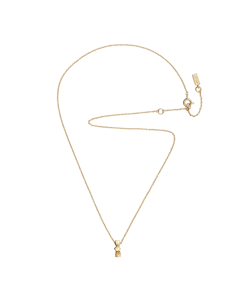Dice Necklace Gold - Efva Attling - Vackra & betydelsefulla smycken - Fri frakt