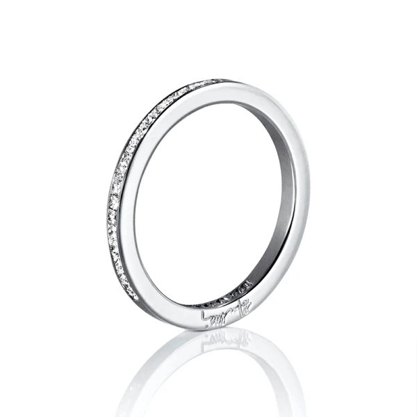 Side Star Ring White Gold - Efva Attling - Vigsel- & Förlovningsringar