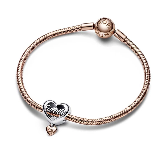 Love You Family Heart Charm - PANDORA - Suuri valikoima & ilmainen lahjapaketointi - Nordicspectra.fi