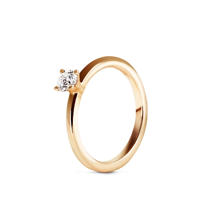 Nordic Spectra – Stella Solitärring 0,30 ct Guld