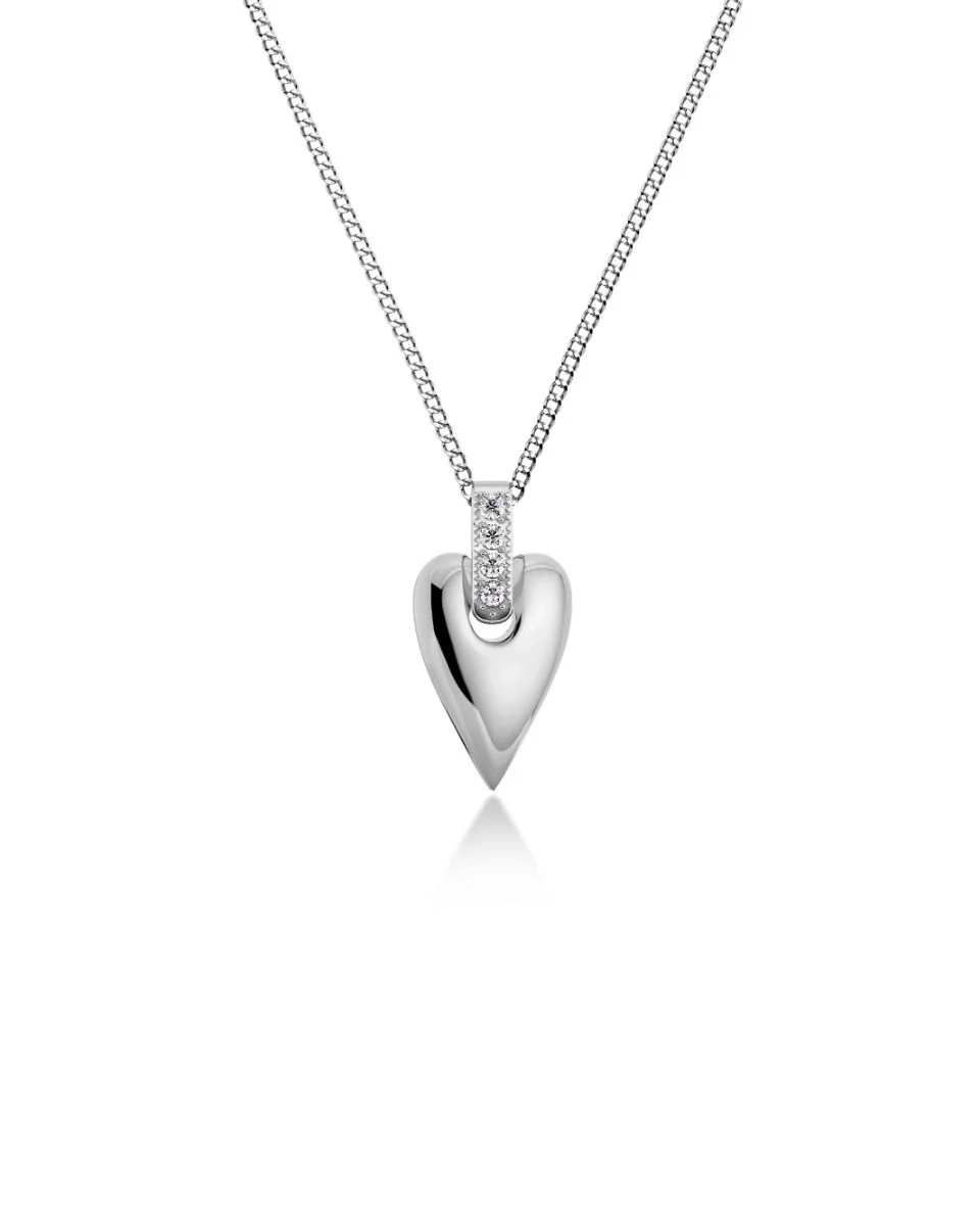 Edblad - Amore Sparkle Necklace S Silver