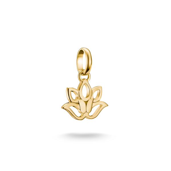 CC Connect Lotus Charm Gold - Thomas Sabo - Nordic Spectra