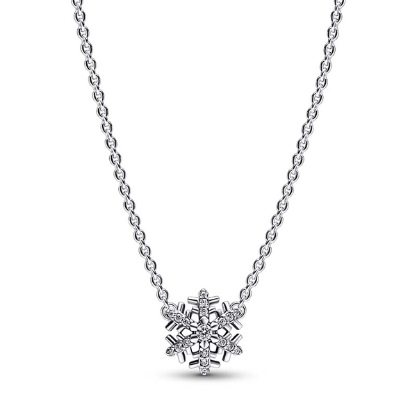 Sparkling Snowflake Pendant Necklace - PANDORA - Suuri valikoima & ilmainen lahjapaketointi - Nordicspectra.fi