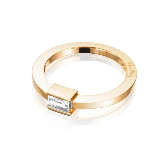 Deco Wedding Ring Gold - Efva Attling ringar - Snabb frakt & paketinslagning - Nordicspectra.se