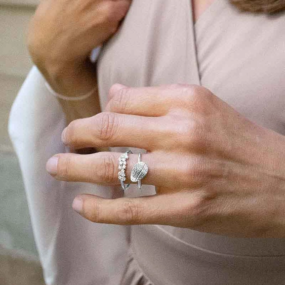 Milky Way Ring - Drakenberg Sjölin Ringar - Snabb frakt & paketinslagning - Nordicspectra.se