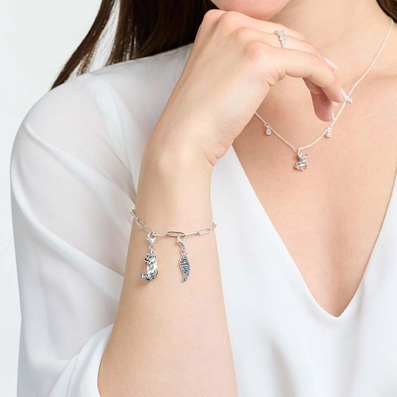 Charm-hängsmycke räv silver - Thomas Sabo berlock - Snabb frakt & paketinslagning - Nordicspectra.se