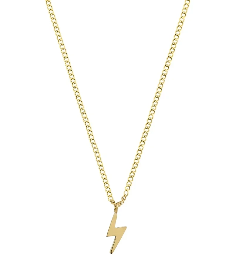 Lightning Necklace Gold - Edblad - Snabb leverans - Gratis paketinslagning