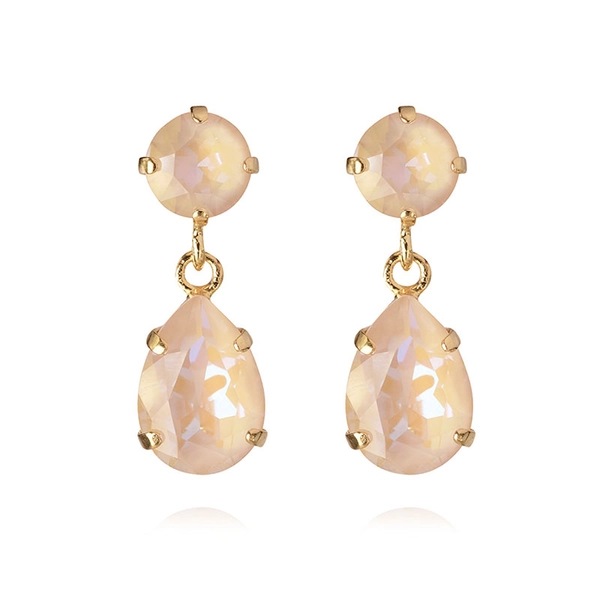 Mini Drop Earrings Gold Ivory Creme Delite - Caroline Svedbom - Snabb frakt & paketinslagning - Nordicspectra.se