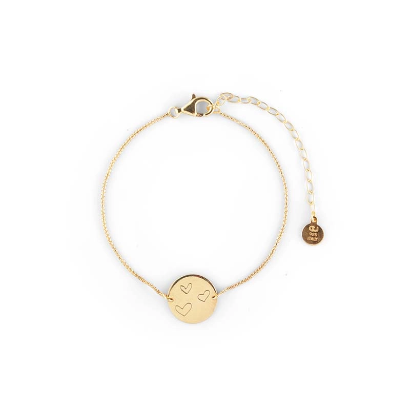 CU Jewellery - Ellas Coin Bracelet Gold