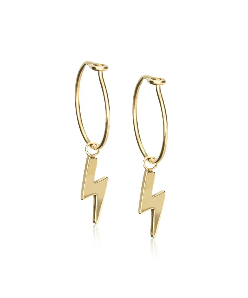 Blomdahl - GT Ear Ring 14 mm Pendant Flash 11 mm