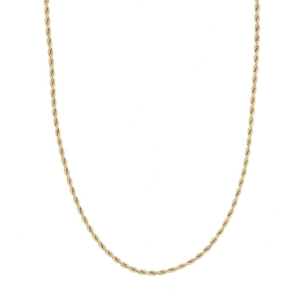 Edblad - Rope Chain Necklace Gold