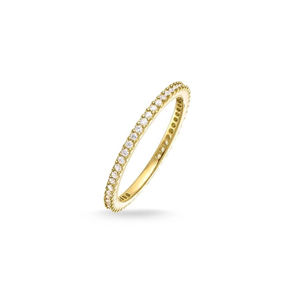 Glam & Soul Mini Ring Guld - Thomas Sabo ringar - Snabb frakt & paketinslagning - Nordicspectra.se