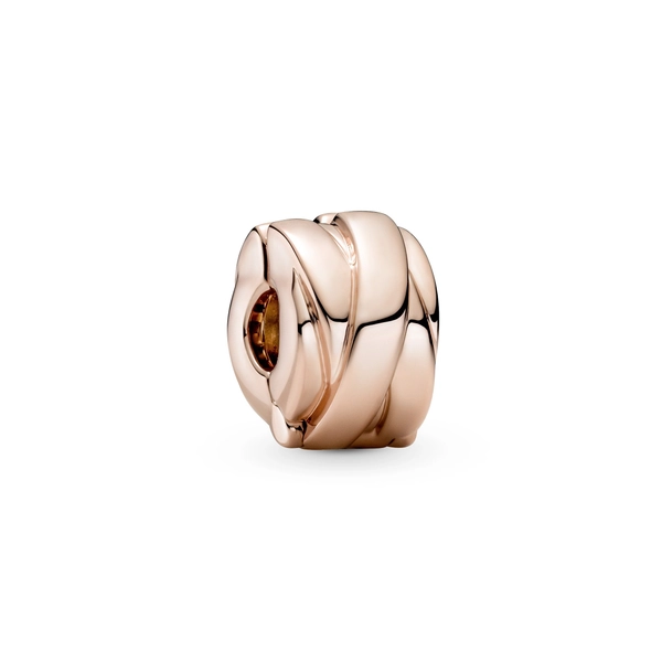 Polierte Bänder Clip Charm von PANDORA, Schneller Versand - Nordicspectra.de