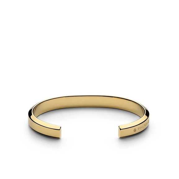 Icon Cuff - Gold Plated - Skultuna - Snabb frakt & paketinslagning - Nordicspectra.se