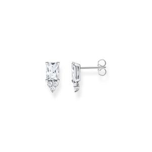 Ohrstecker Weißer Stein Silber von Thomas Sabo, Schneller Versand - Nordicspectra.de