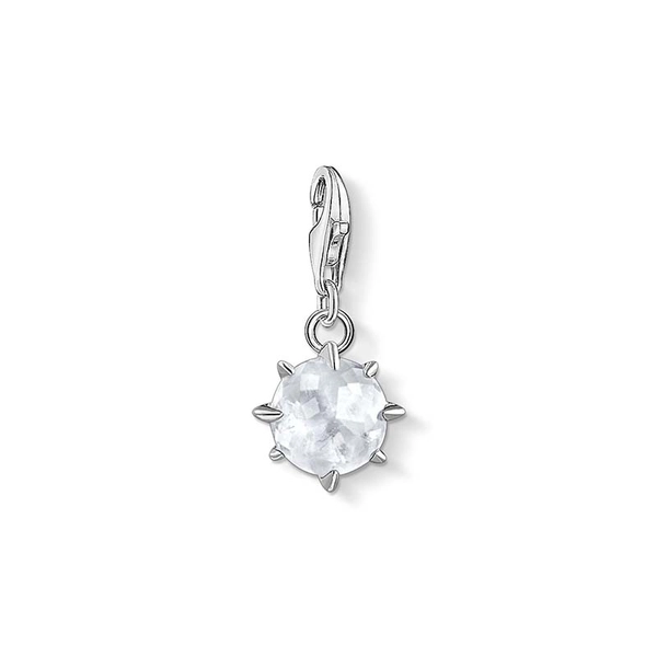 Charm-Anhänger Geburtsstein April von Thomas Sabo, Schneller Versand - Nordicspectra.de