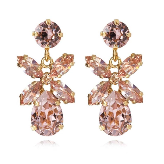 Mini Dione Earring Gold Vintage Rose - Caroline Svedbom - Nopea toimitus ja lahjapakkaus - Nordic Spectra