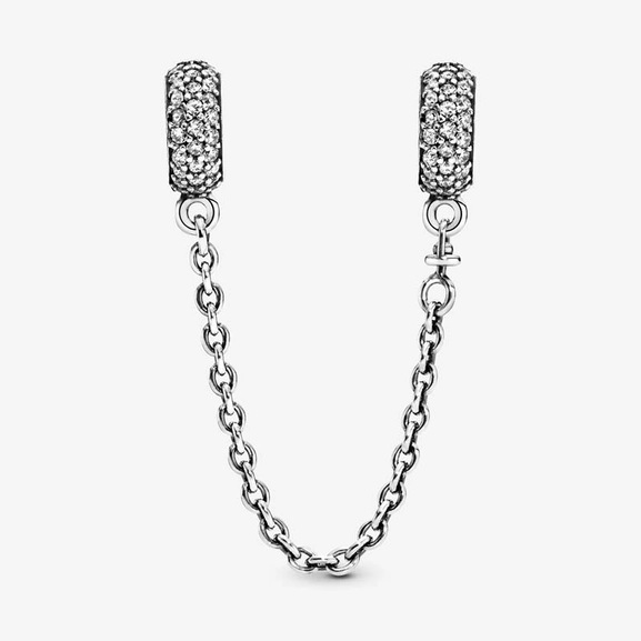 Pavé Inspiration Chain Turvaketjut - PANDORA - Suuri valikoima & ilmainen lahjapaketointi - Nordicspectra.fi
