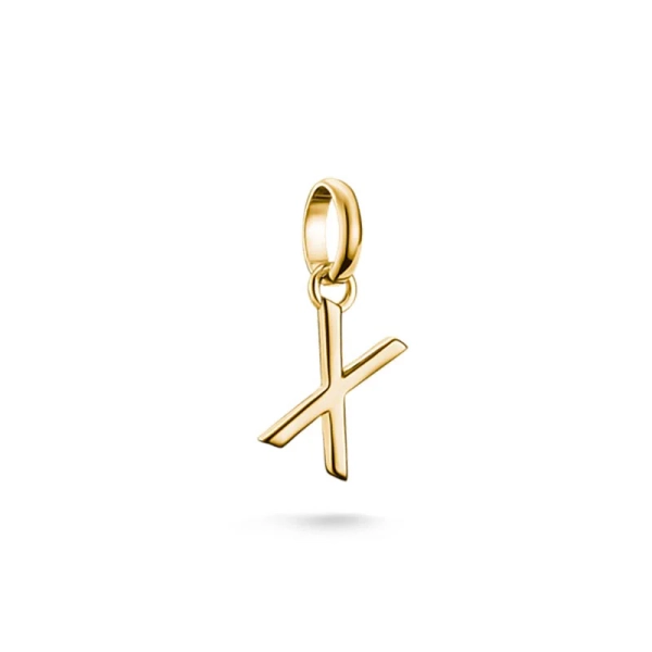 CC Connect Bokstav X Guld
