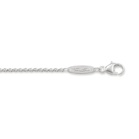 Kordelkette Silber von Thomas Sabo, Schneller Versand - Nordicspectra.de