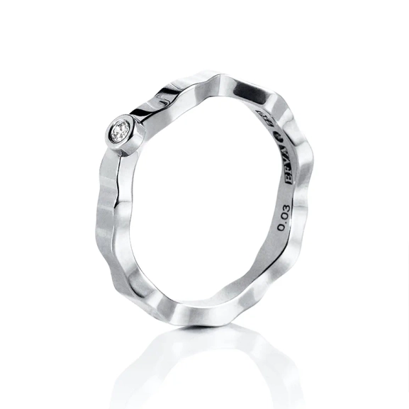 Future Perfect Star Ring White Gold - Efva Attling - Vigsel- & Förlovningsringar