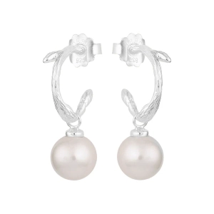 Branch Pearl Hoops - Drakenberg/Sjölin Örhängen- Snabb leverans & paketinslagning - Nordic Spectra