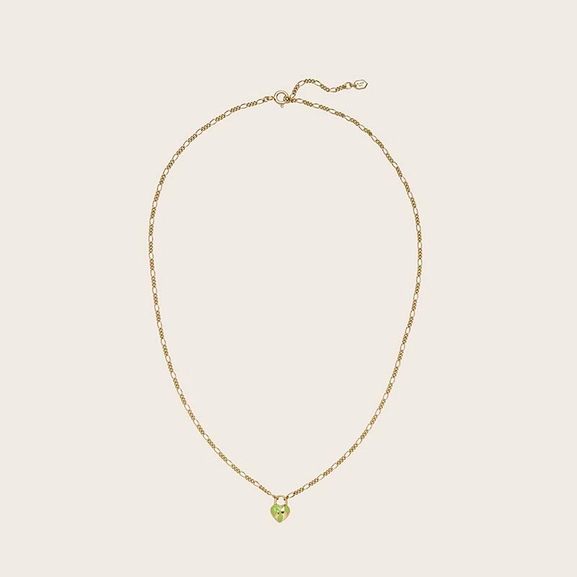 Halo Necklace Green Gold - Maria Black - Snabb frakt & paketinslagning - Nordic Spectra