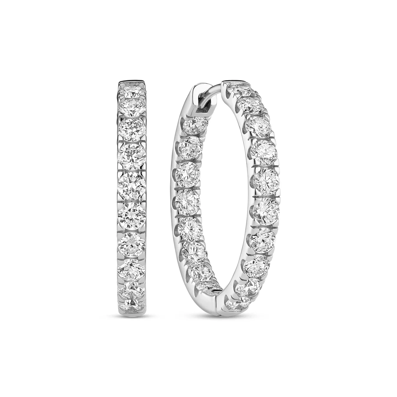 Sif Jakobs - Alba Eternity Earrings 14K Vitguld 2.16ct