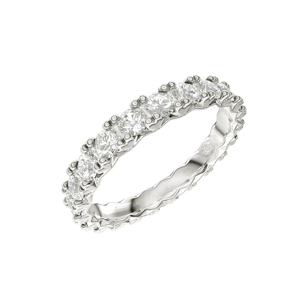 Eterna 12 White Gold - Wedding & engagement rings - Schalins - Scandinavian design - Nordic Spectra