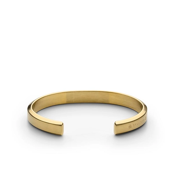 Icon Cuff - Matte Gold - Skultuna - Snabb frakt & paketinslagning - Nordicspectra.se