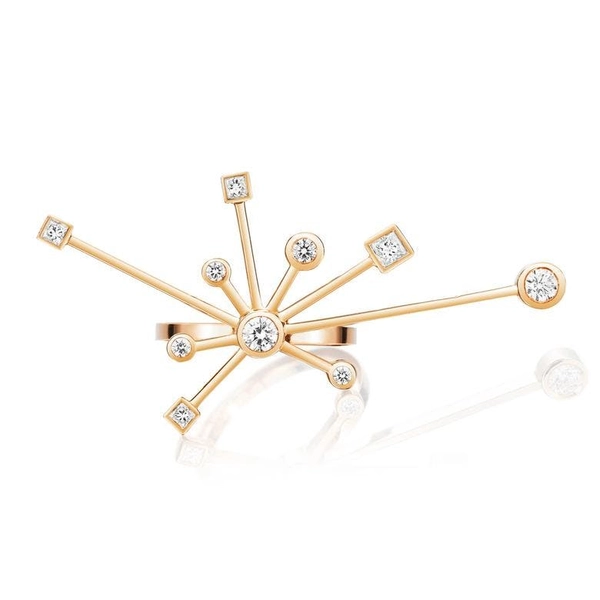 Kaboom & Stars Ring Gold - Efva Attling ringar - Snabb frakt & paketinslagning - Nordicspectra.se