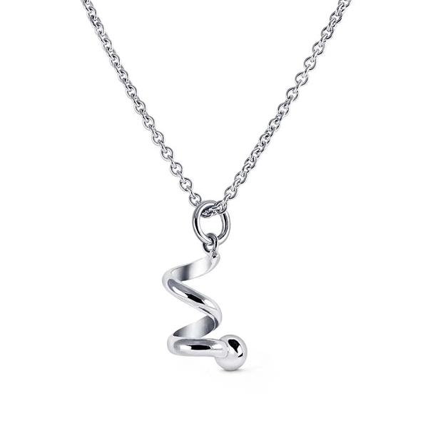 Spin On Halsband Litet Vitguld - Snabb frakt & fri paketinslagning - Nordicspectra.se
