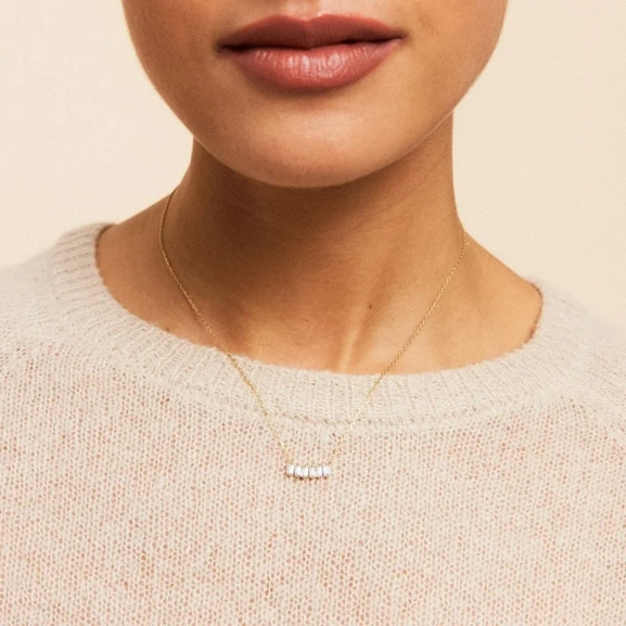 Rey Necklace Gold - Edblad - Snabb frakt & paketinslagning - Nordic Spectra