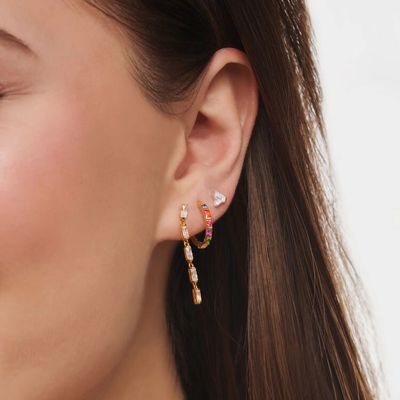 Creole Bunte Steine Gold von Thomas Sabo, Schneller Versand - Nordicspectra.de