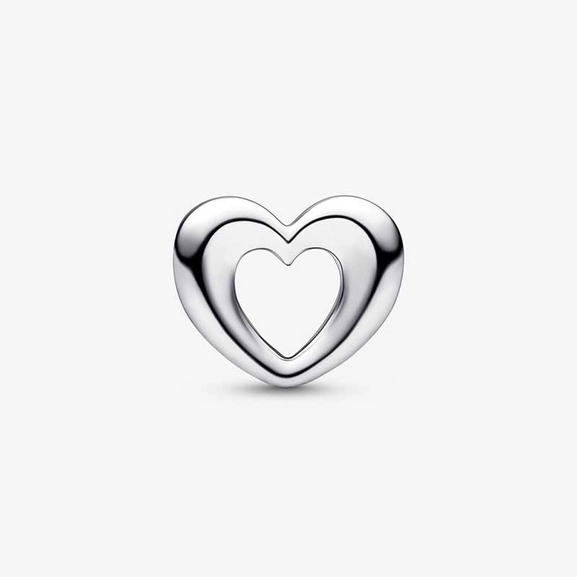 Radiant Open Heart Charm - PANDORA - Suuri valikoima & ilmainen lahjapaketointi - Nordicspectra.fi