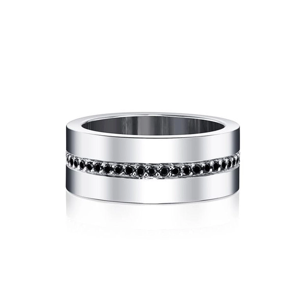 Wide & Black Stars Ring - Efva Attling ringar - Snabb frakt & paketinslagning - Nordicspectra.se