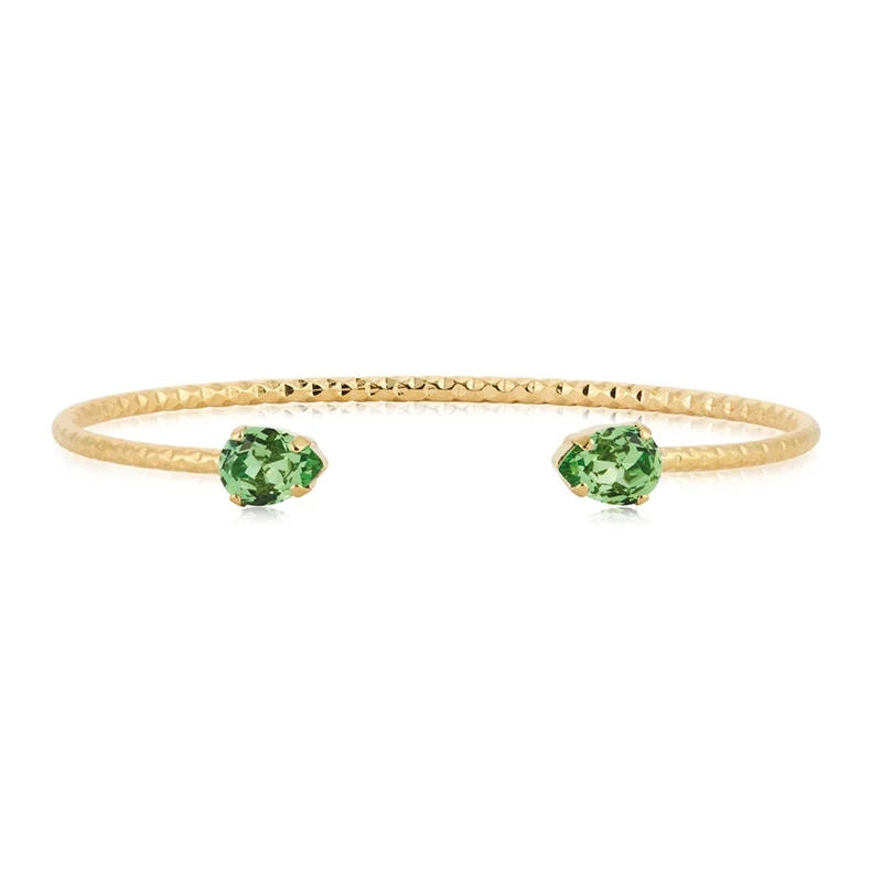 Caroline Svedbom - Amelia Bracelet Gold Recreated Peridot