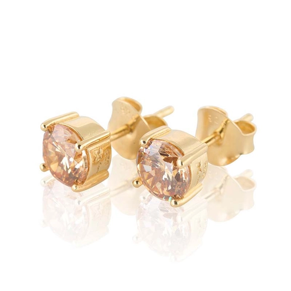 Time To Glow Mini Earrings L - Champagne Guld - Carolina Gynning - Suuri valikoima & ilmainen lahjapaketointi - Nordicspectra.fi