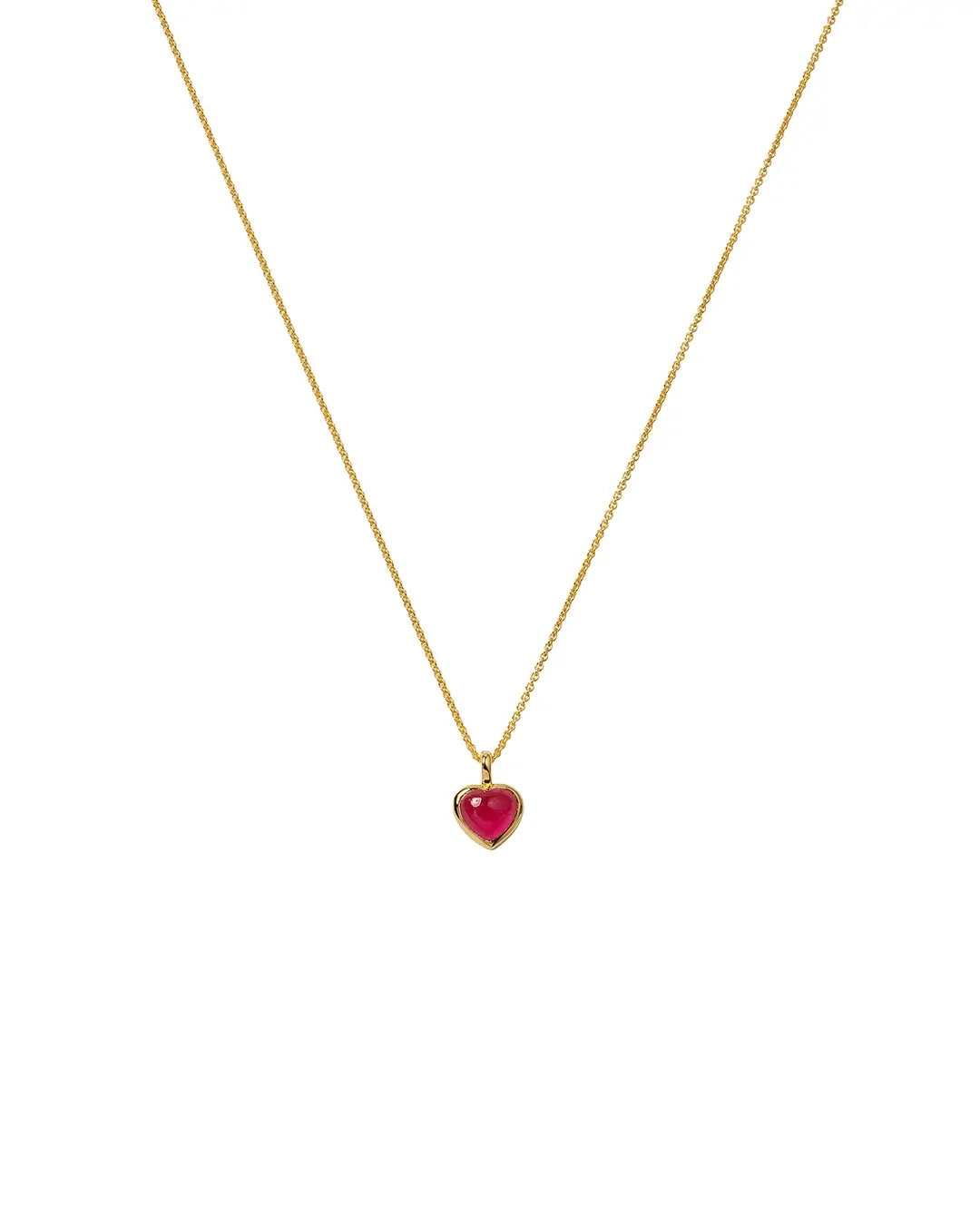 La La Love Necklace Gold - Pink Quartz - Syster P - Snabb leverans & Gratis paketinslagning - Nordic Spectra