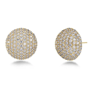 Bead Sparkle Studs Gold - Edblad - Snabb leverans - Gratis paketinslagning
