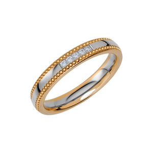 Reflection 18 Guld/Vitguld - Vigsel- & förlovningsringar - Schalins - Fri storleksändring* - Nordic Spectra