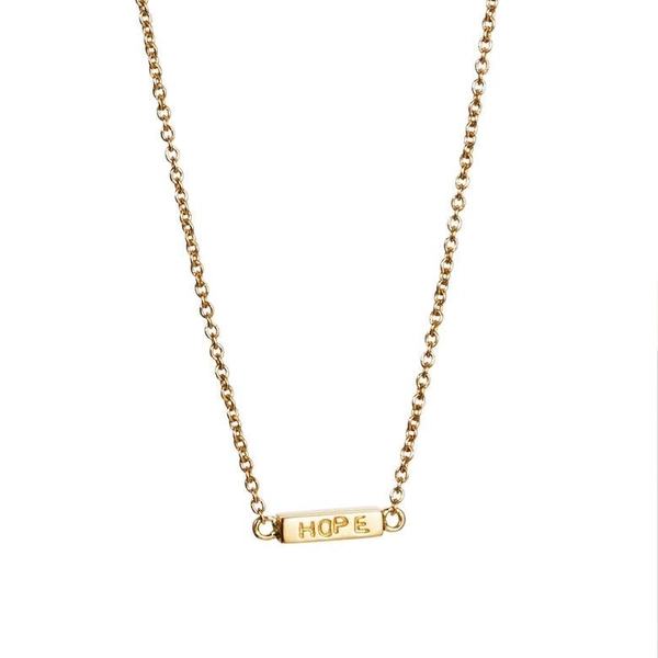 Mini Me Hope Necklace Gold - Efva Attling - Suuri valikoima & ilmainen lahjapaketointi - Nordicspectra.fi