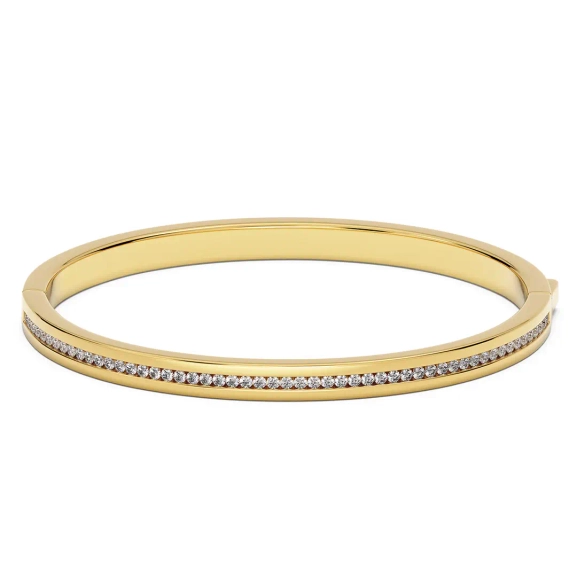 Josefin Bangle Gold - Edblad - Snabba leveranser - Gratis paketinslagning