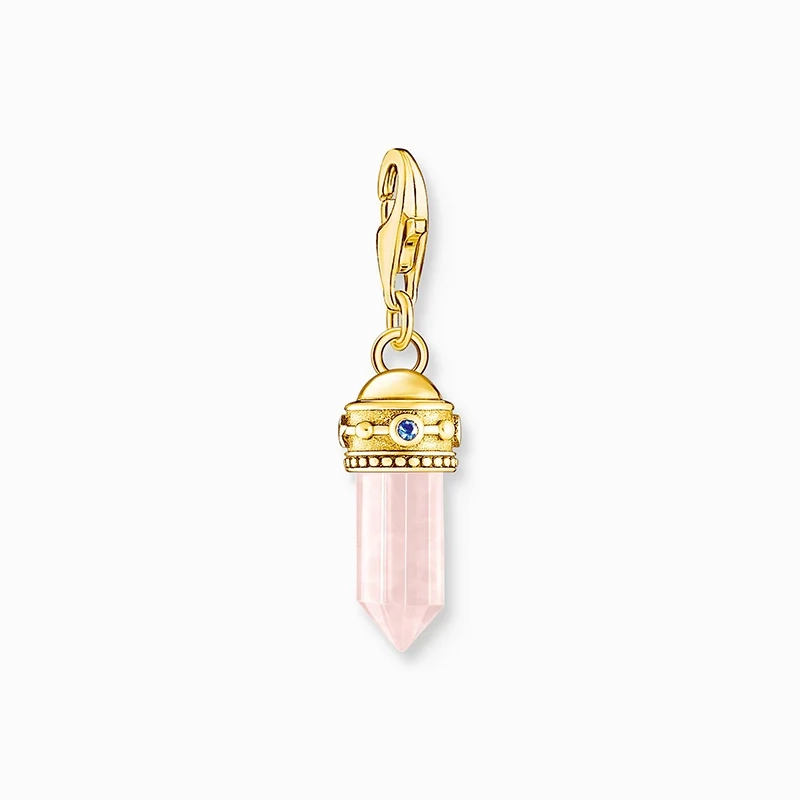 Thomas Sabo – Hexagon med Rosenkvarts Berlock