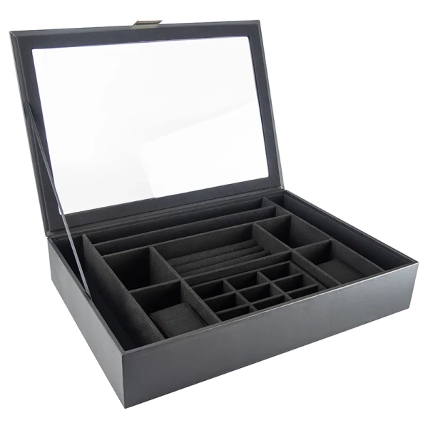 Smyckeskrin Stories Smycken & Klockor Svart - Förvara dina smycken säkert och snyggt - Nordic Spectra